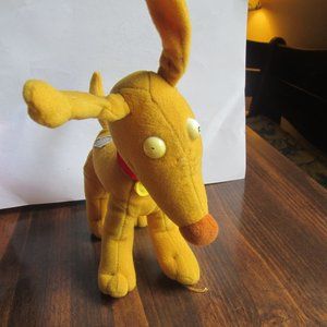Spike Rugrats plush toy Vintage 1998